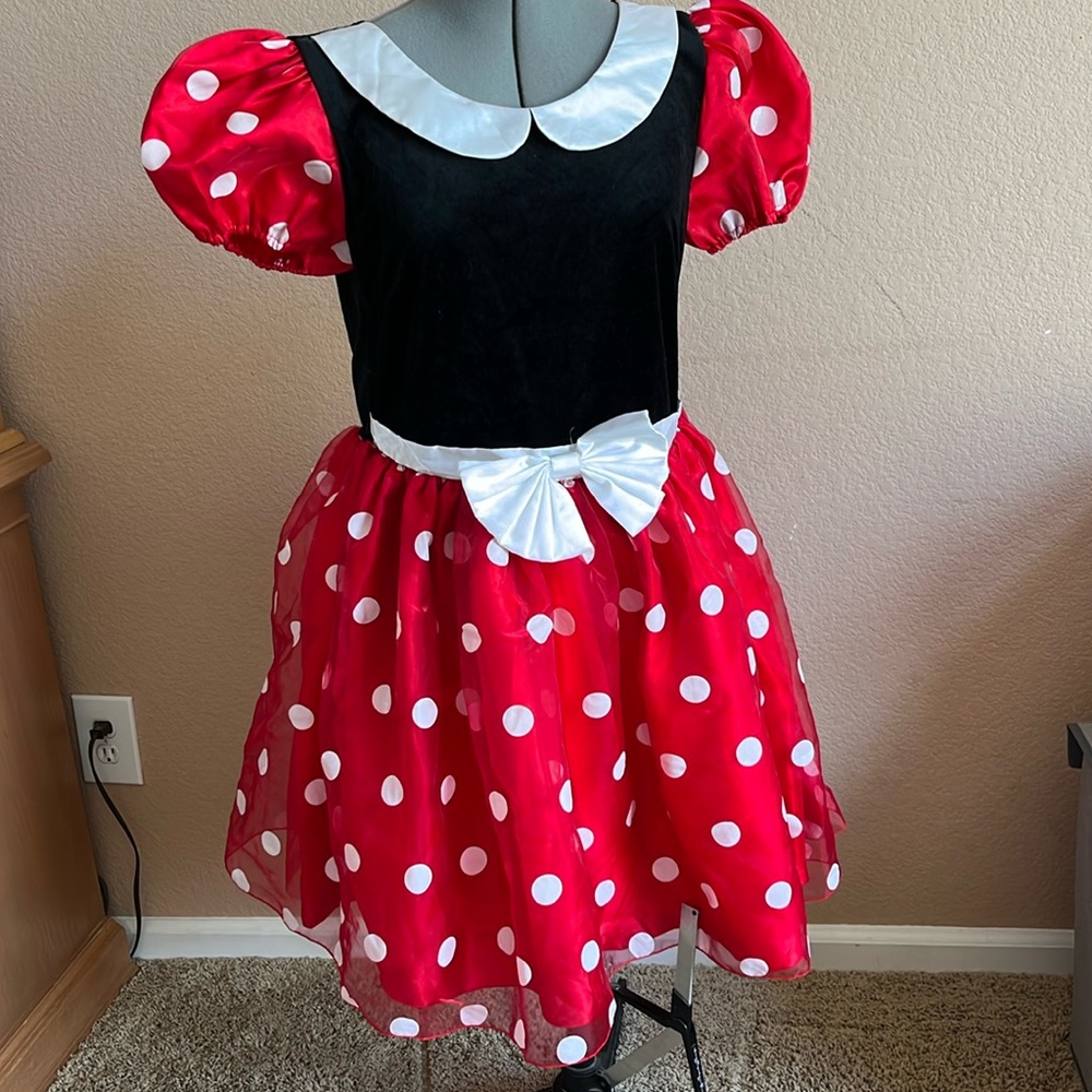 Disney women’s Minnie Mouse Halloween dress costume size M